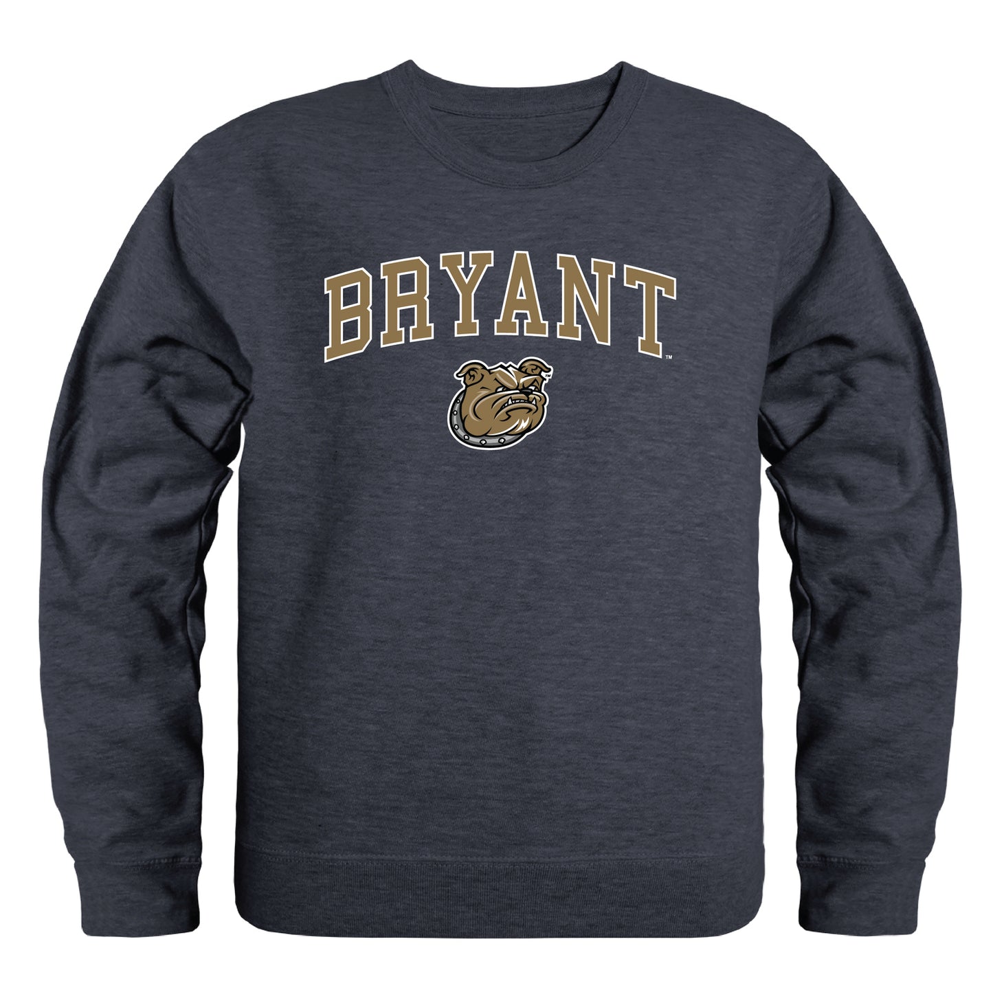 Bryant University Bulldogs Campus Crewneck Pullover Sweatshirt Sweate