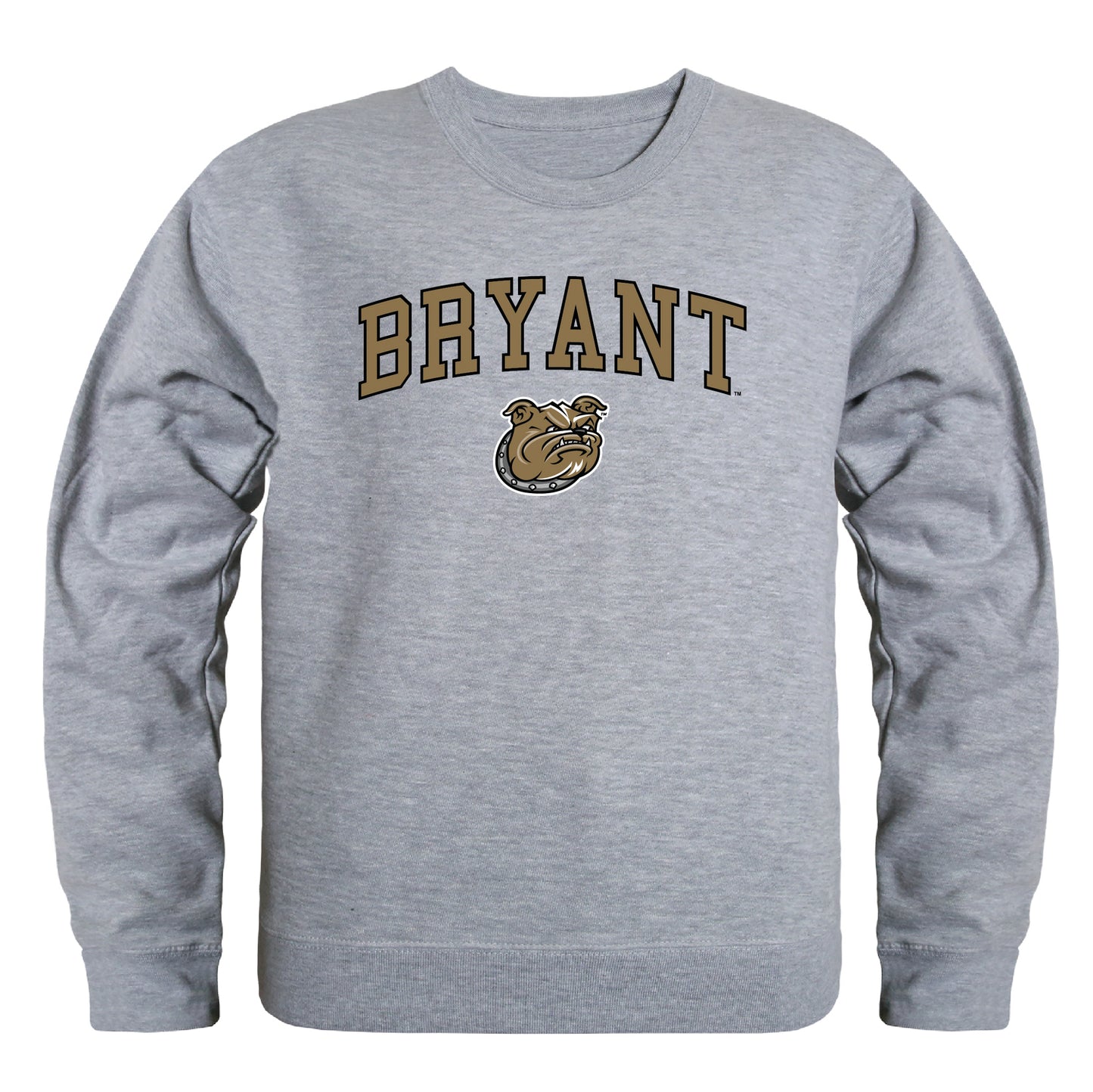 Bryant University Bulldogs Campus Crewneck Pullover Sweatshirt Sweate