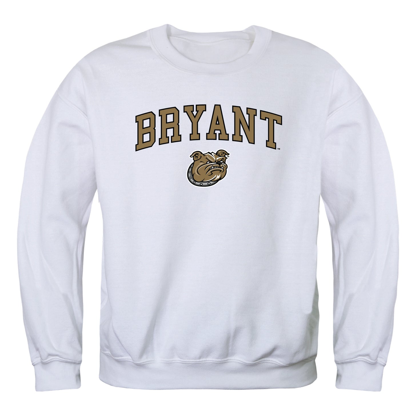 Bryant University Bulldogs Campus Crewneck Pullover Sweatshirt Sweate