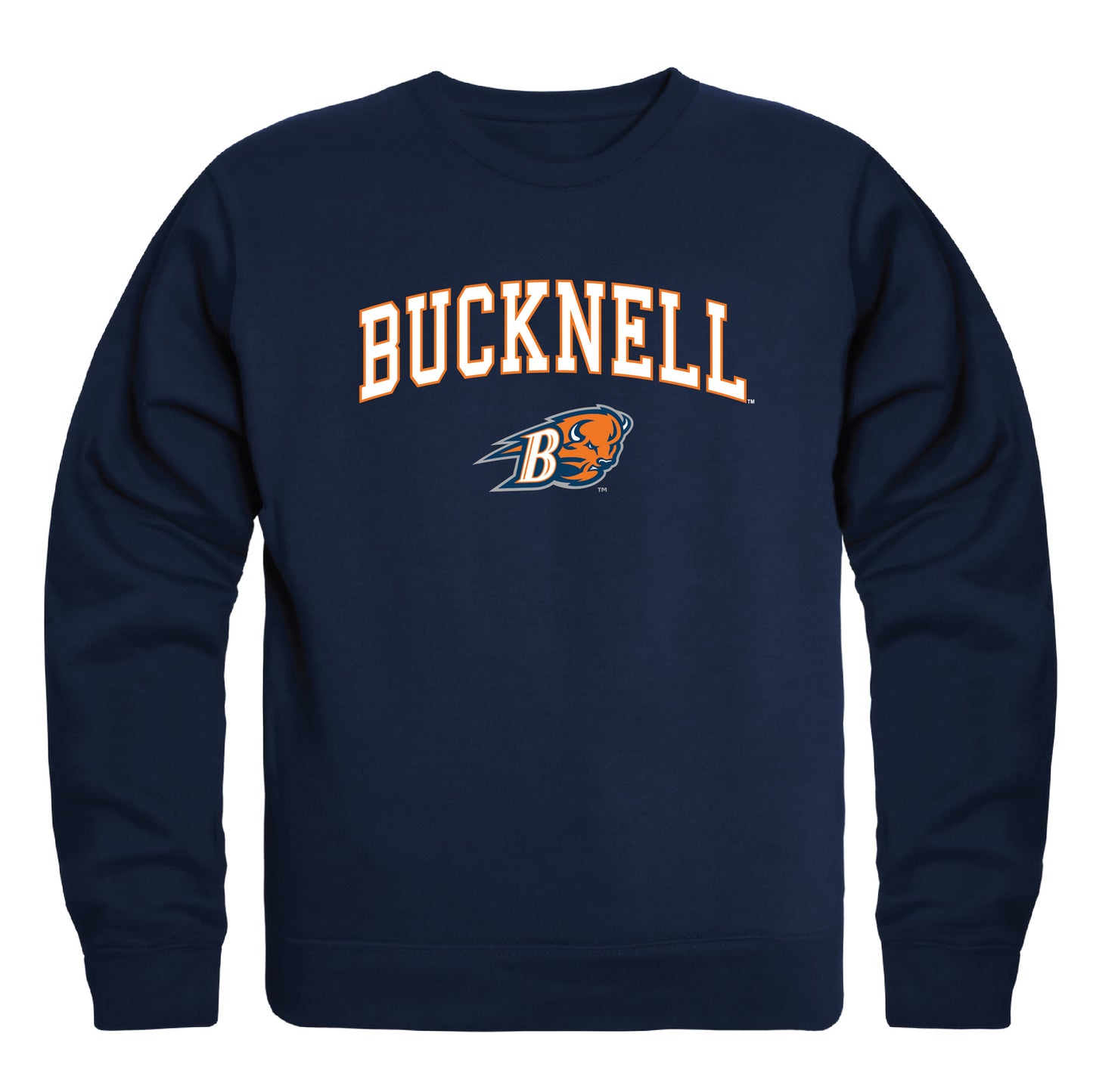 Bucknell University Bison Campus Crewneck Pullover Sweatshirt Sweate