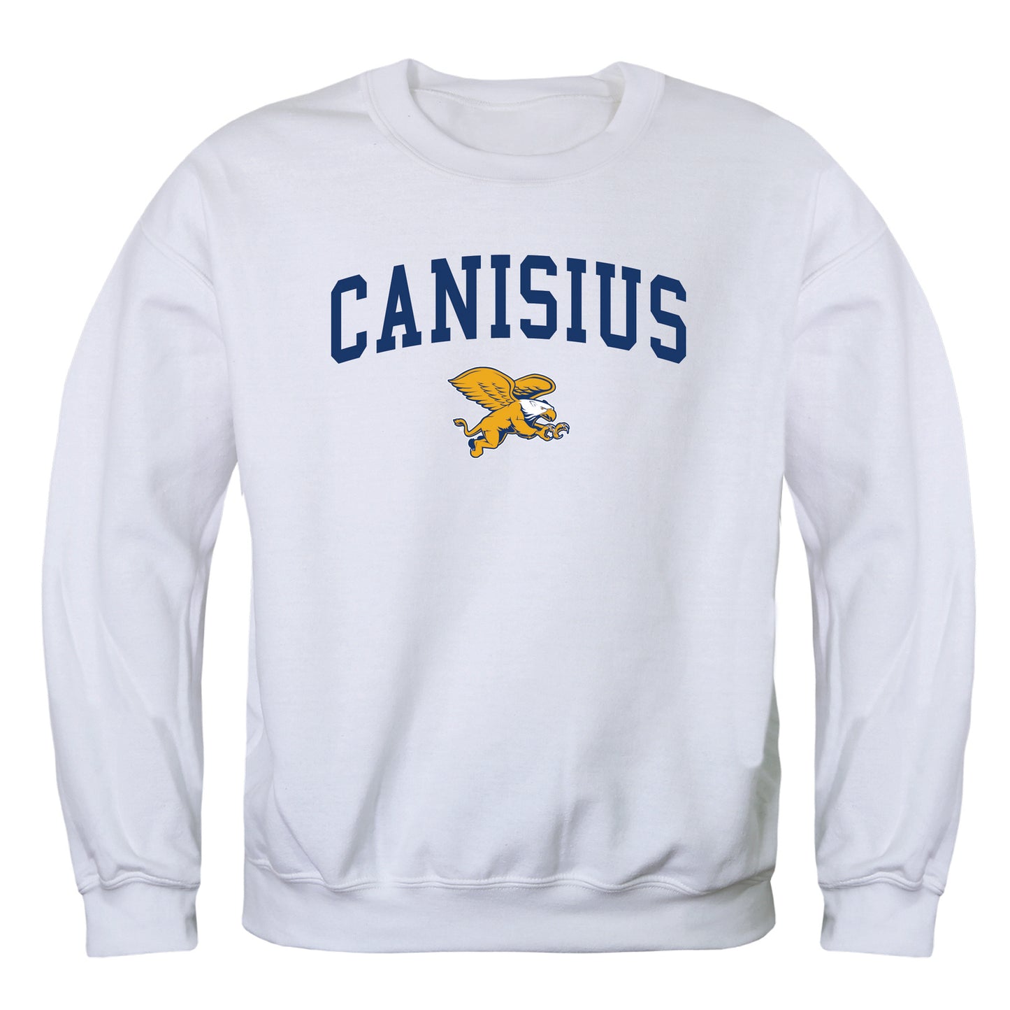 Canisius College Golden Griffins Campus Crewneck Pullover Sweatshirt Sweate