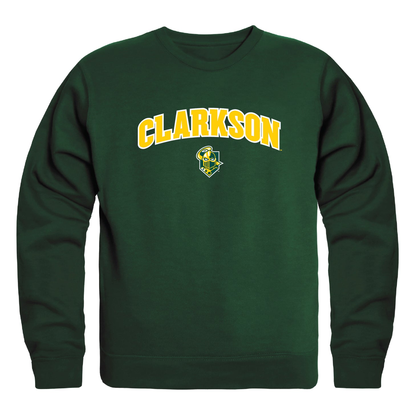 Clarkson University Golden Knights Campus Crewneck Pullover Sweatshirt Sweate