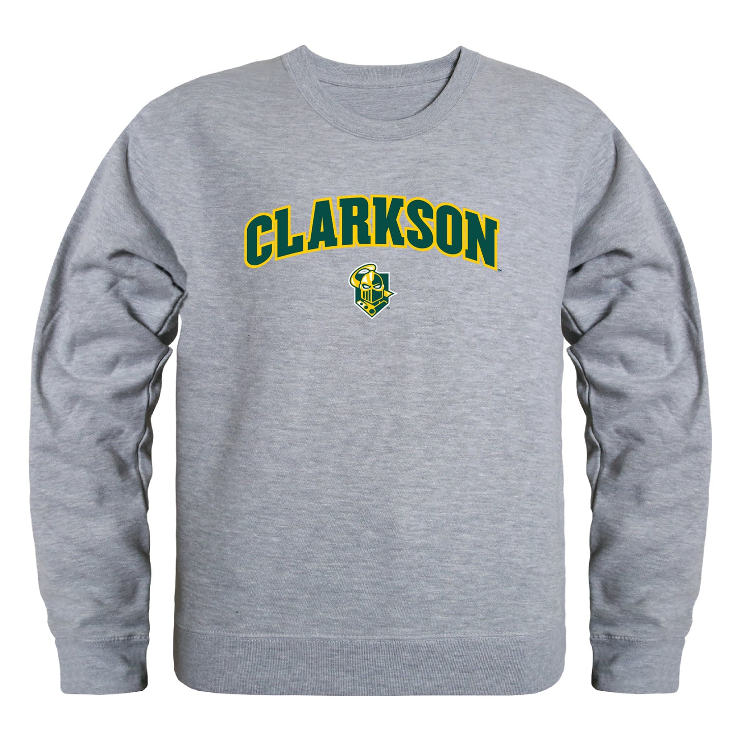 Clarkson University Golden Knights Campus Crewneck Pullover Sweatshirt Sweate