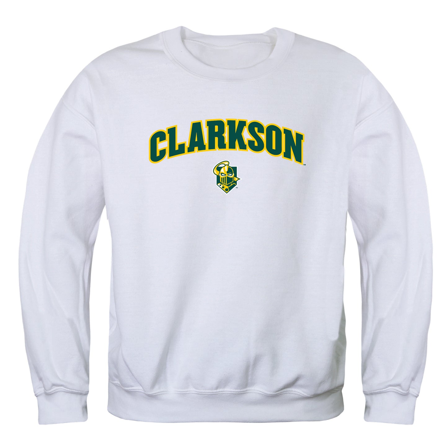 Clarkson University Golden Knights Campus Crewneck Pullover Sweatshirt Sweate