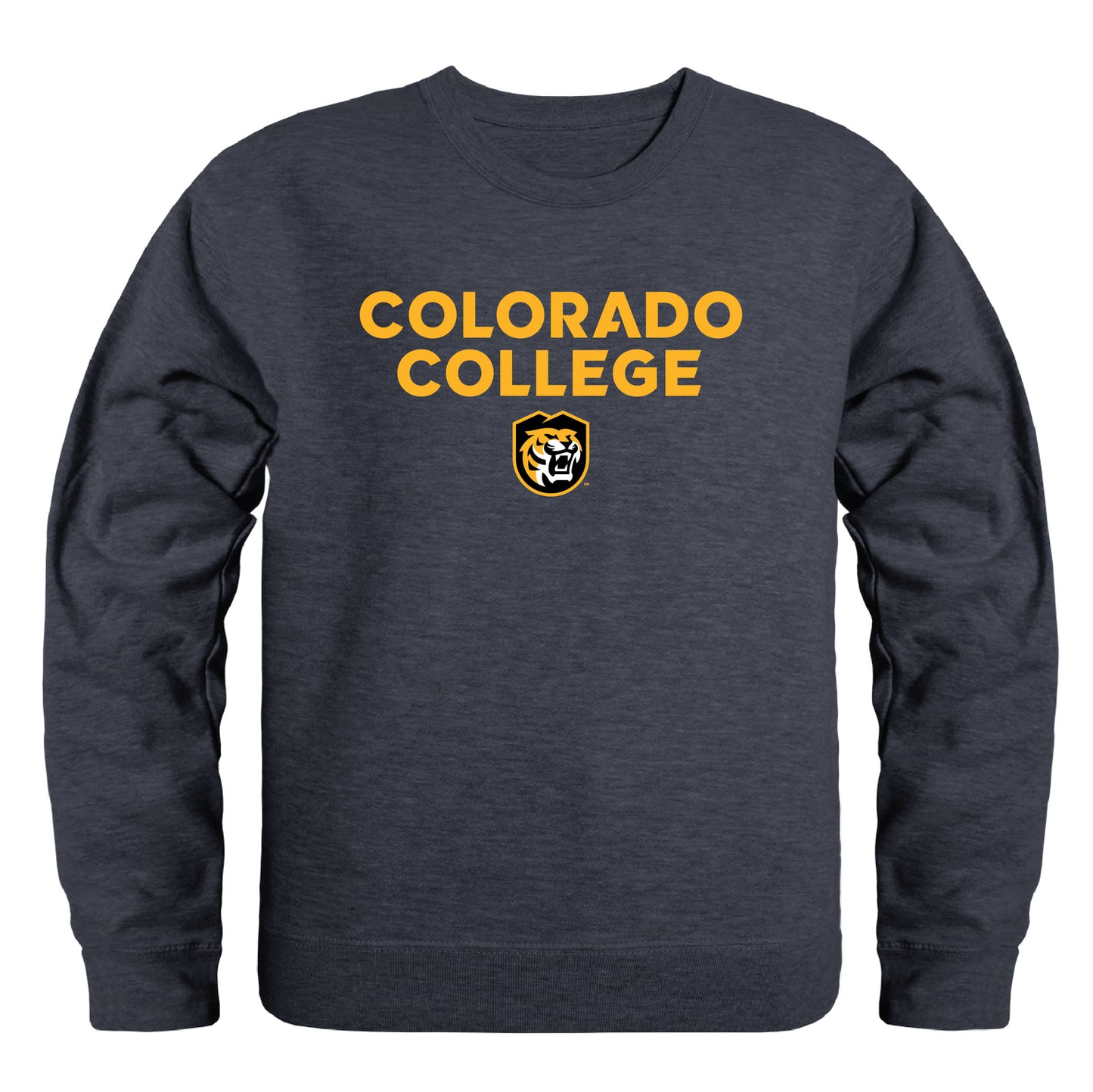 Colorado College Tigers Campus Crewneck Pullover Sweatshirt Sweate