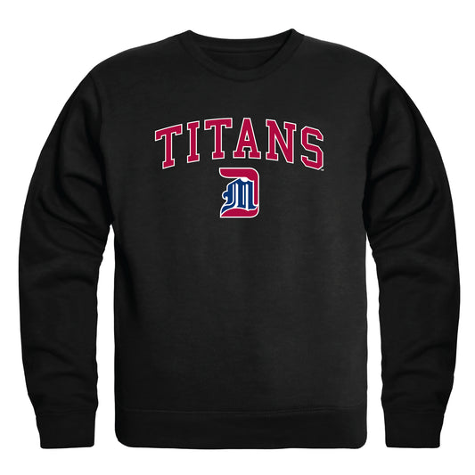 University of Detroit Mercy Titans Campus Crewneck Pullover Sweatshirt Sweate