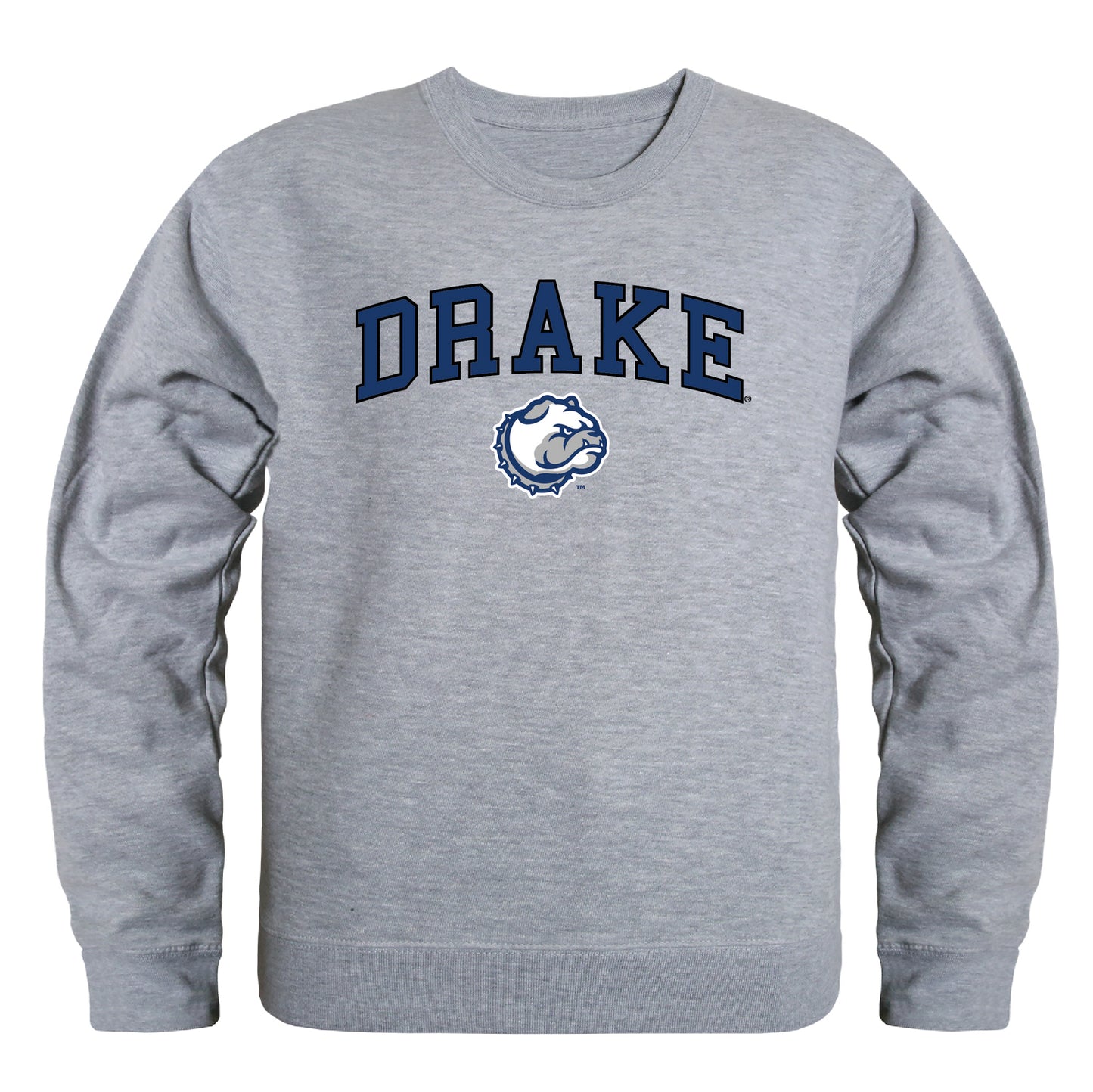 Drake University Bulldogs Campus Crewneck Pullover Sweatshirt Sweate