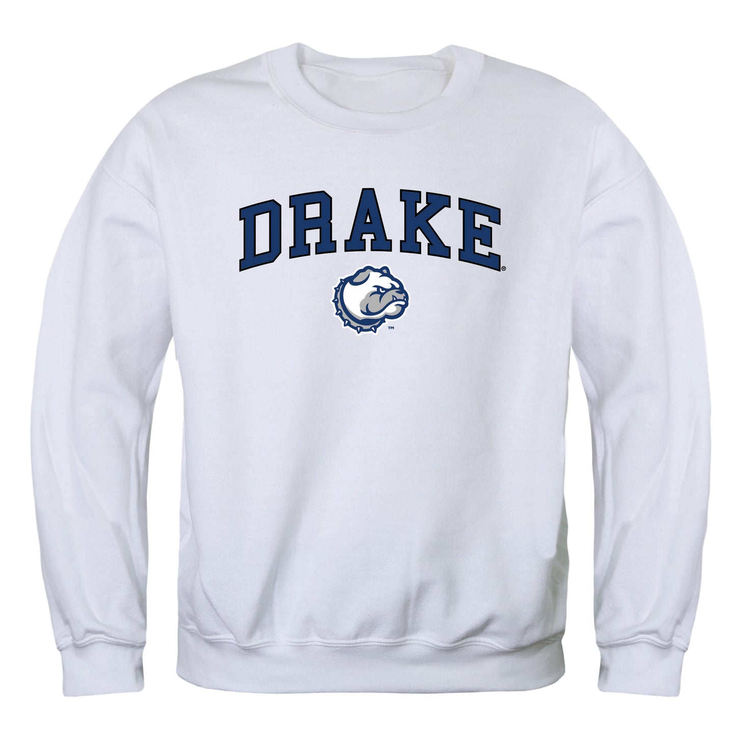 Drake University Bulldogs Campus Crewneck Pullover Sweatshirt Sweate