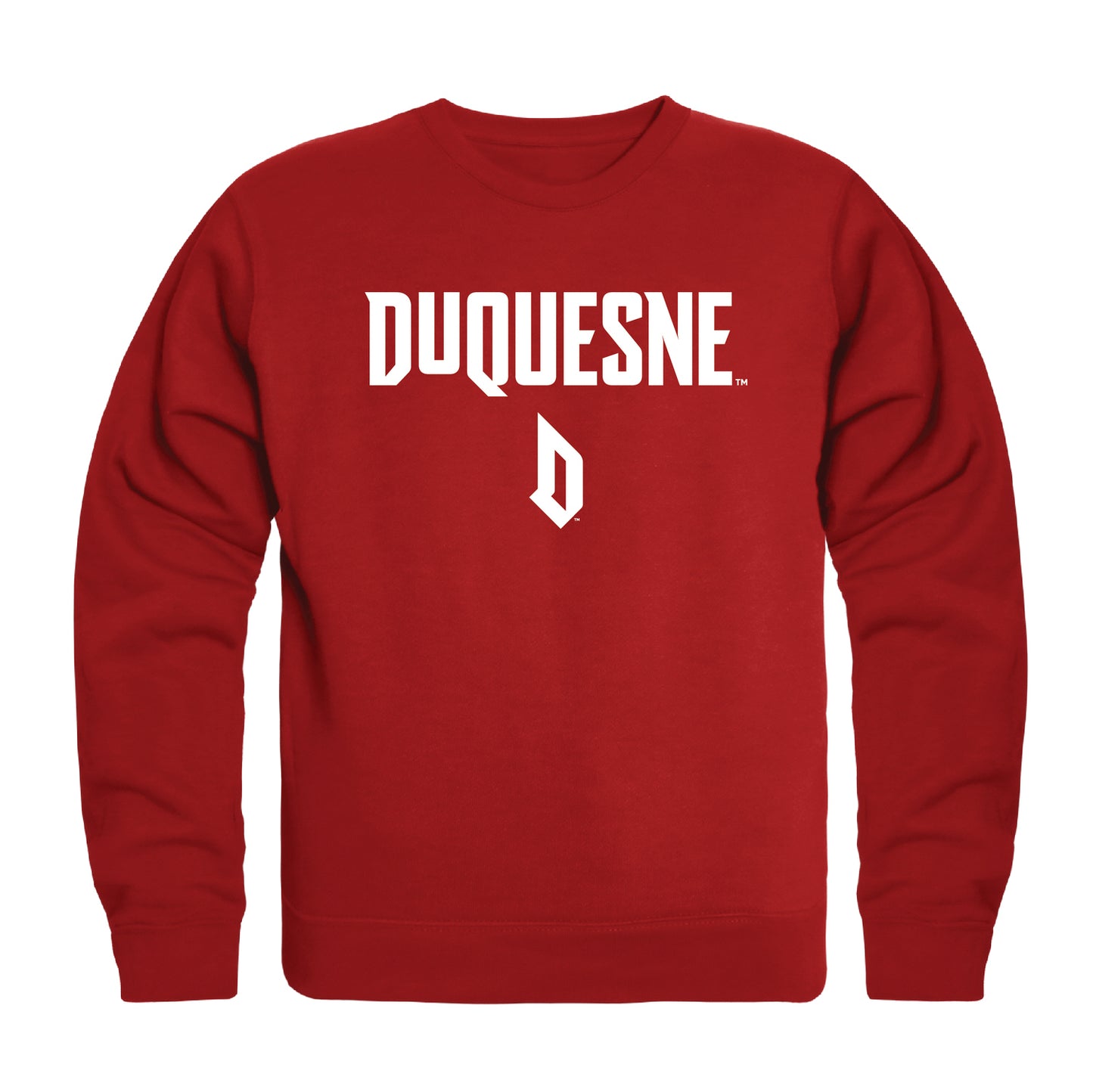 Duquesne University Dukes Campus Crewneck Pullover Sweatshirt Sweate