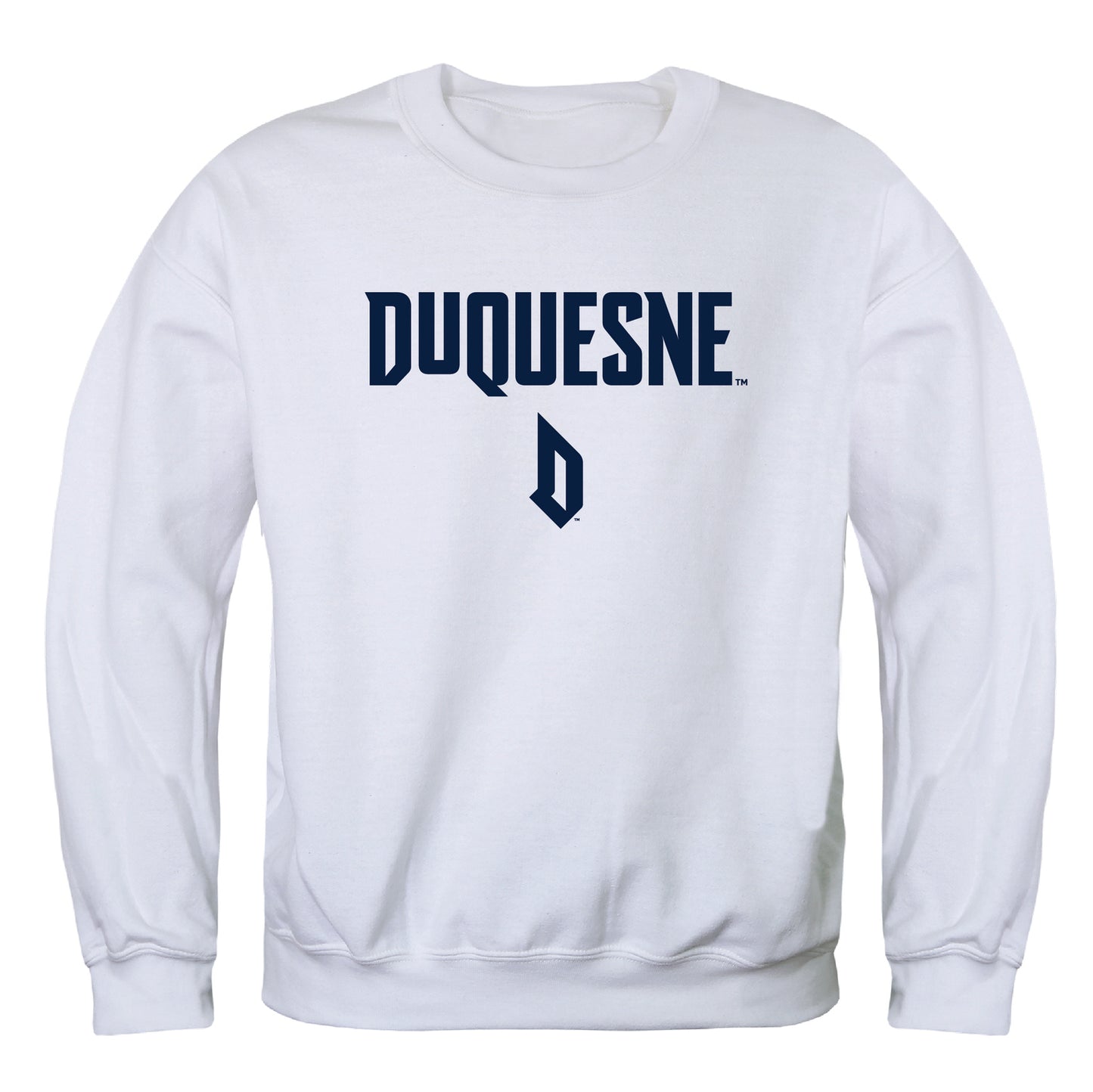 Duquesne University Dukes Campus Crewneck Pullover Sweatshirt Sweate