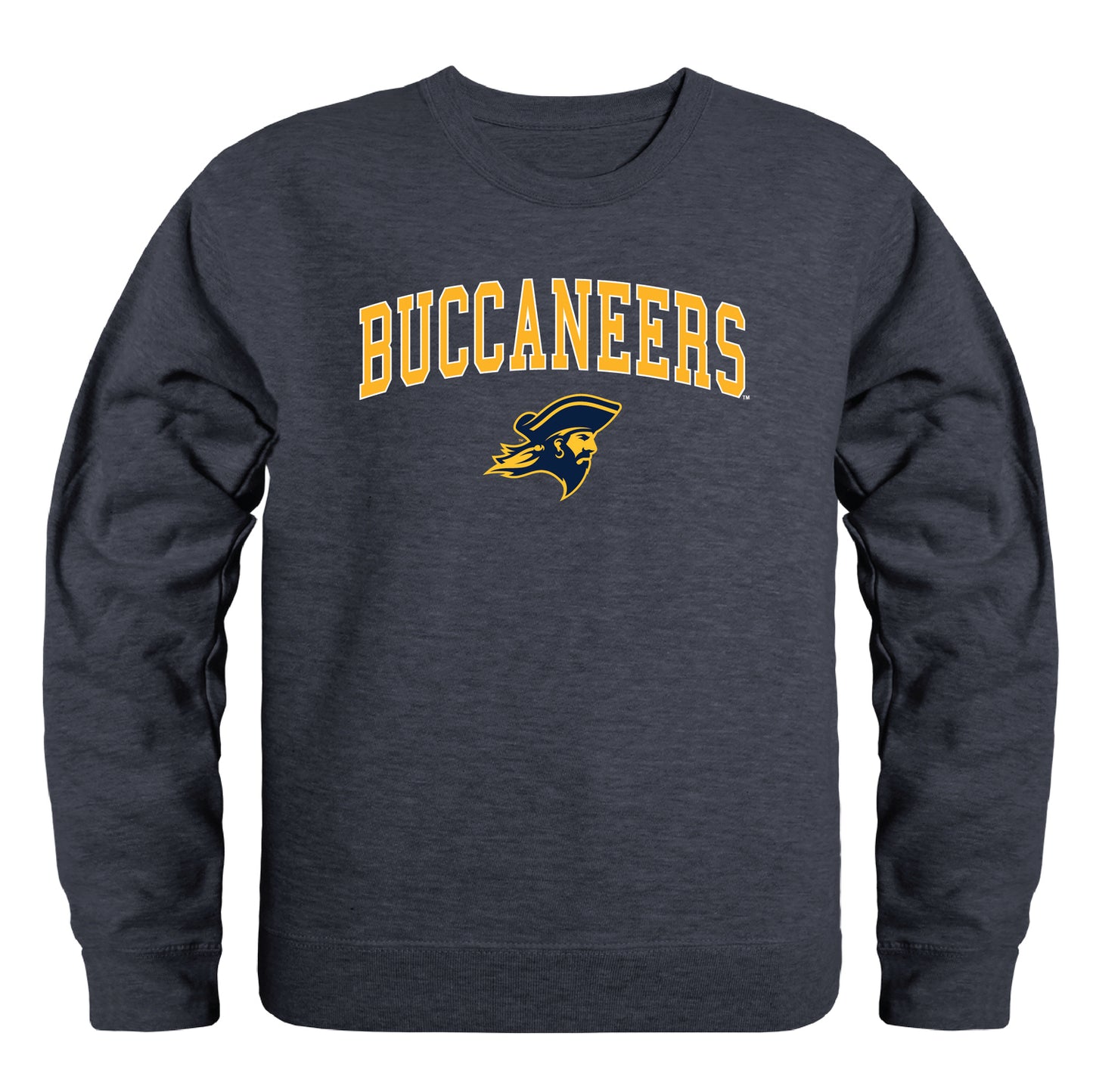 East Tennessee State University Buccaneers Campus Crewneck Pullover Sweatshirt Sweate