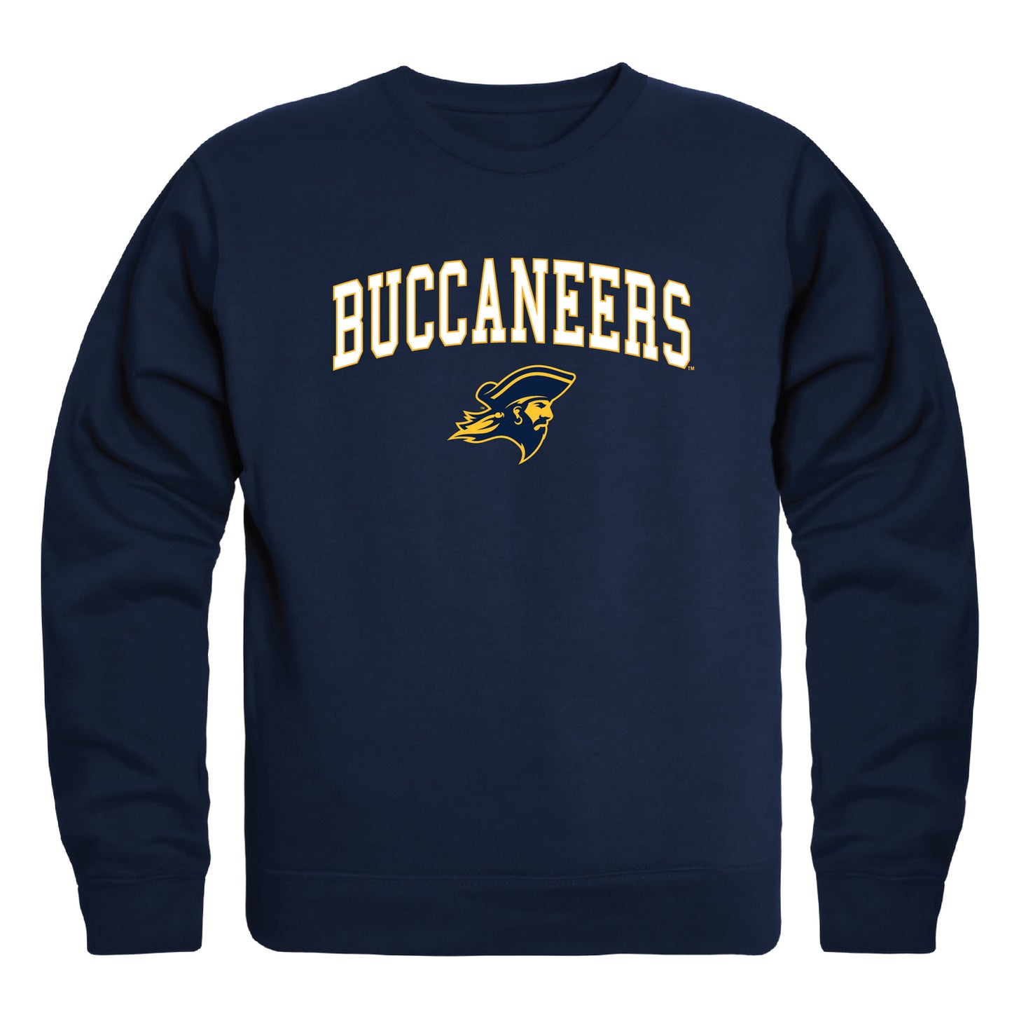 East Tennessee State University Buccaneers Campus Crewneck Pullover Sweatshirt Sweate