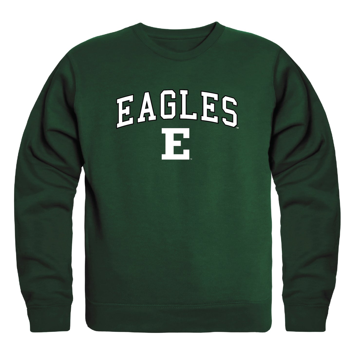 Eastern Michigan University Eagles Campus Crewneck Pullover Sweatshirt Sweate