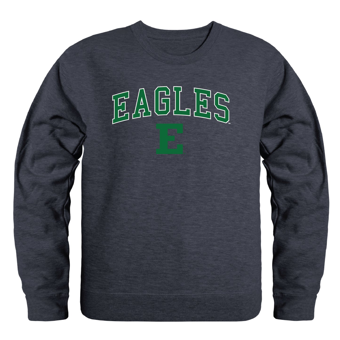 Eastern Michigan University Eagles Campus Crewneck Pullover Sweatshirt Sweate