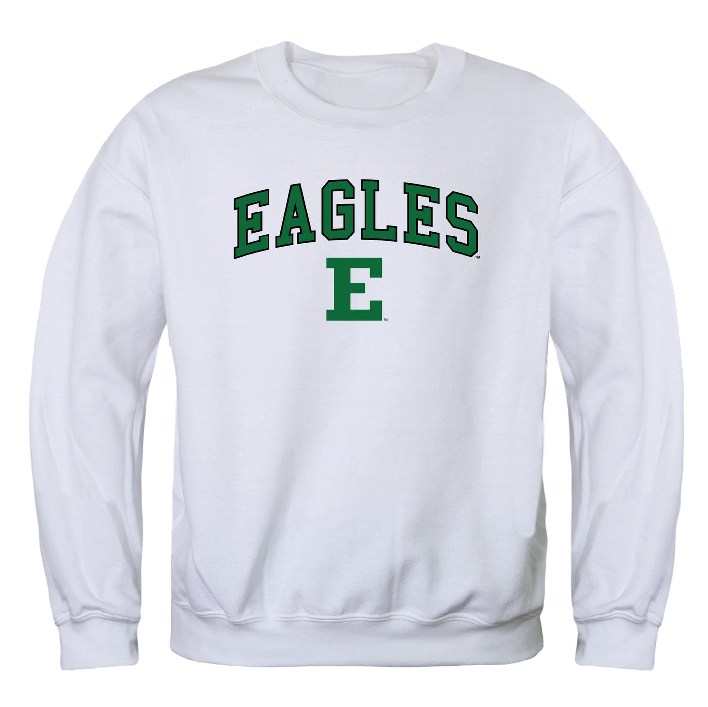 Eastern Michigan University Eagles Campus Crewneck Pullover Sweatshirt Sweate