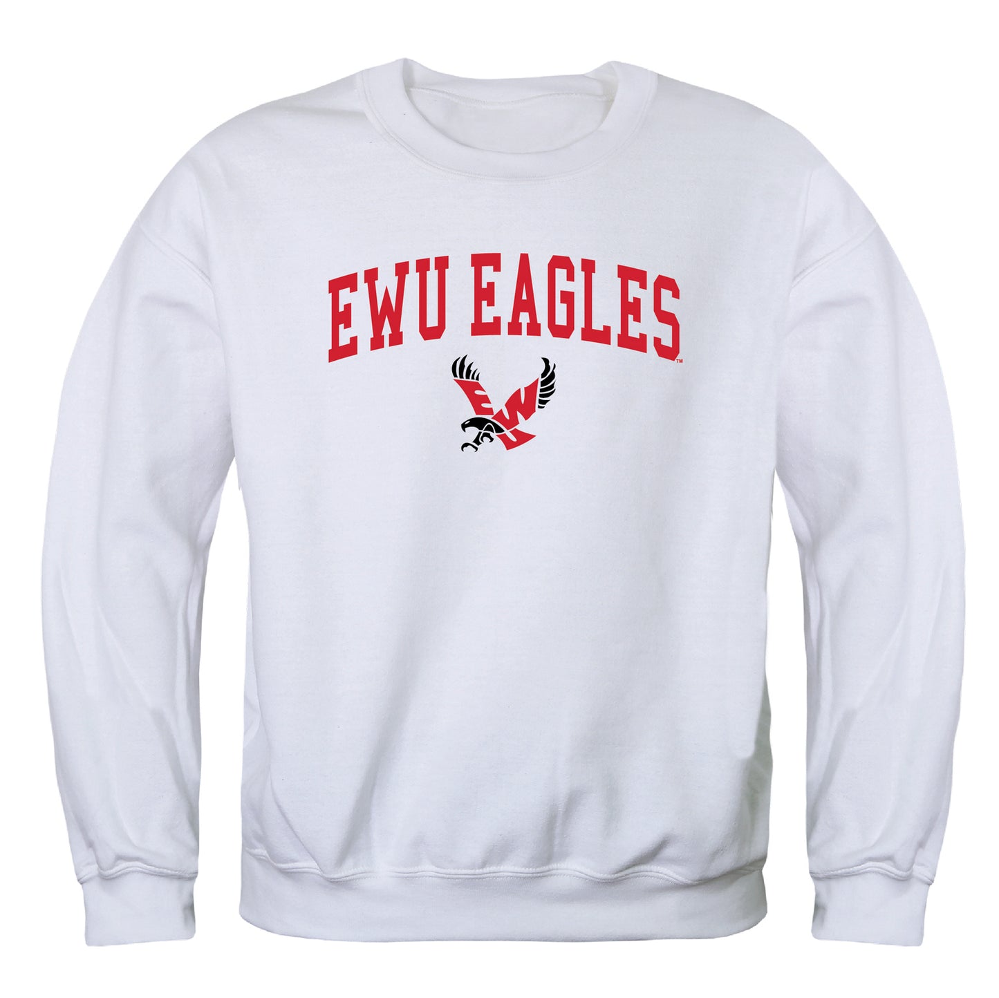 Eastern Washington University Eagles Campus Crewneck Pullover Sweatshirt Sweate