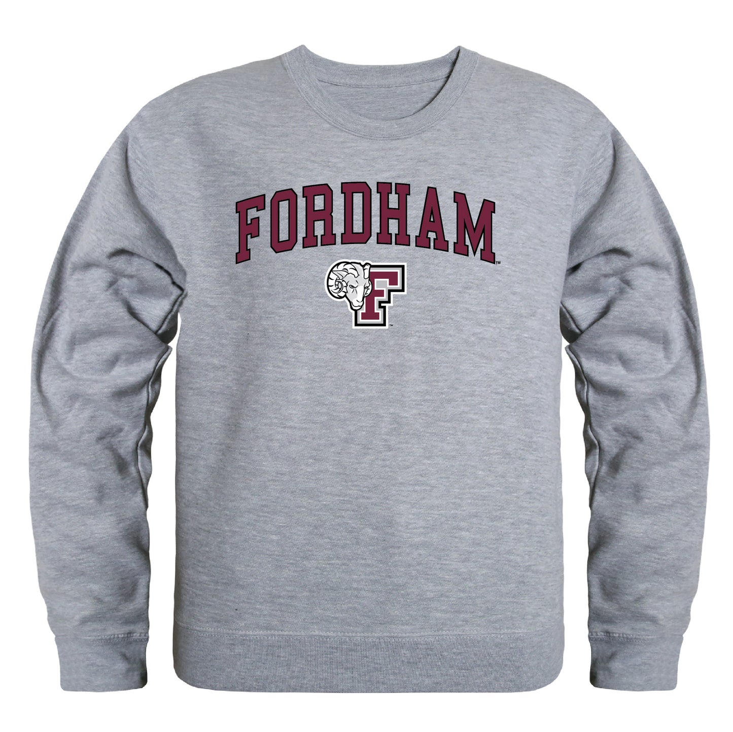 Fordham University Rams Campus Crewneck Pullover Sweatshirt Sweate