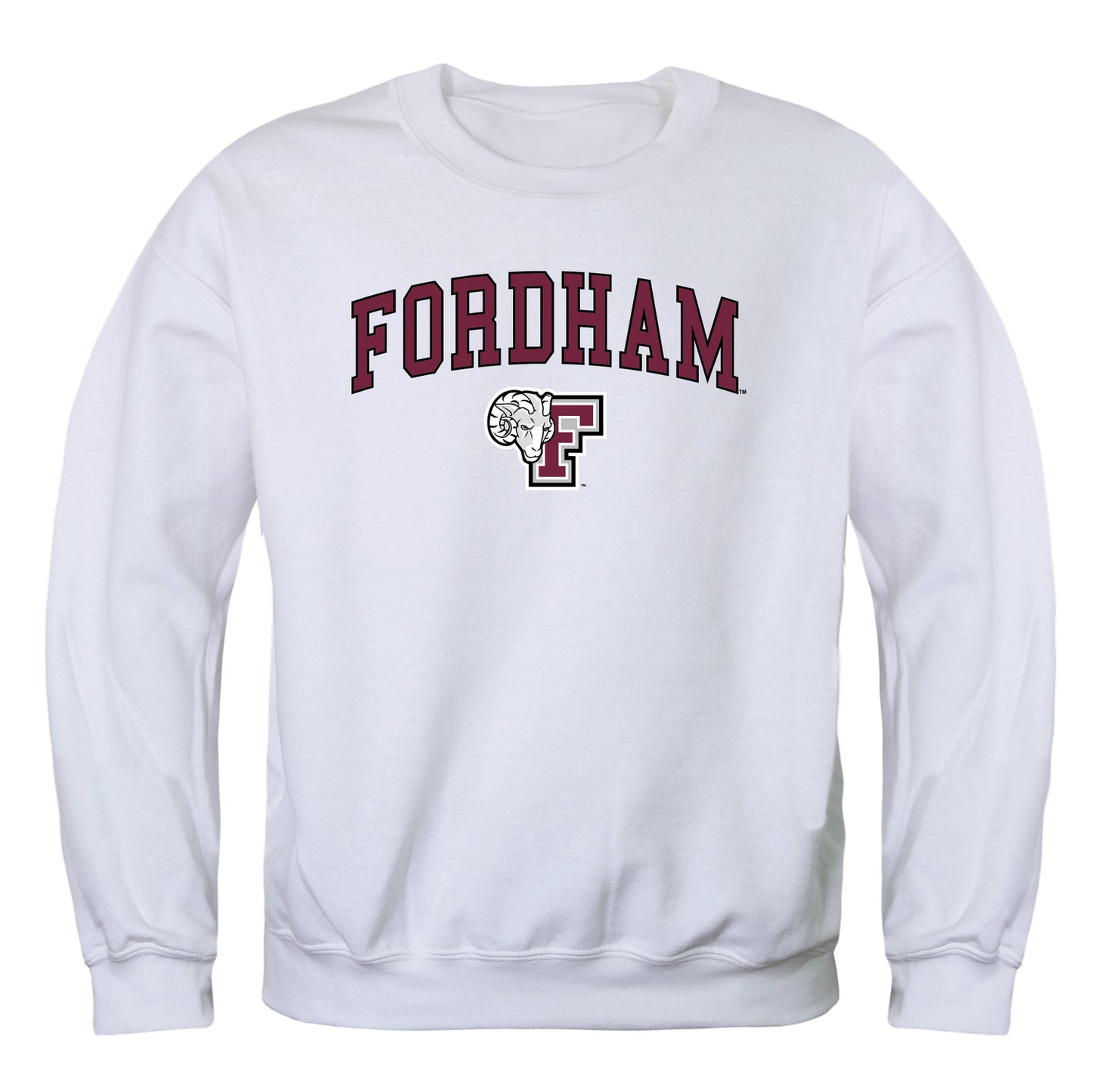 Fordham University Rams Campus Crewneck Pullover Sweatshirt Sweate