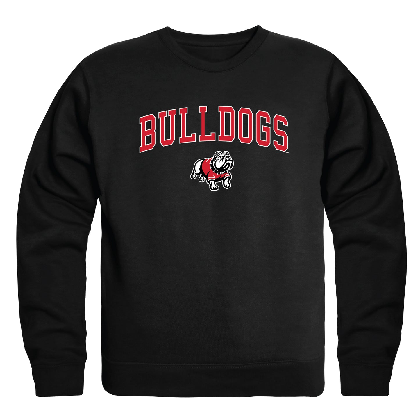 Gardner-Webb University Runnin' Bulldogs Campus Crewneck Pullover Sweatshirt Sweate