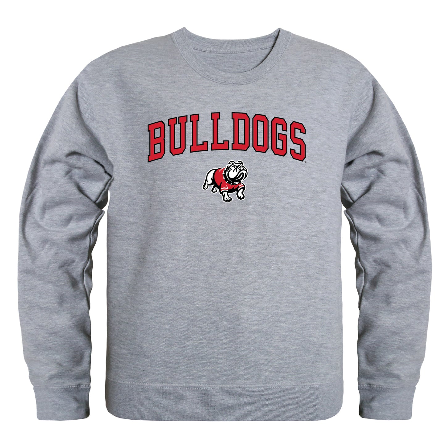 Gardner-Webb University Runnin' Bulldogs Campus Crewneck Pullover Sweatshirt Sweate