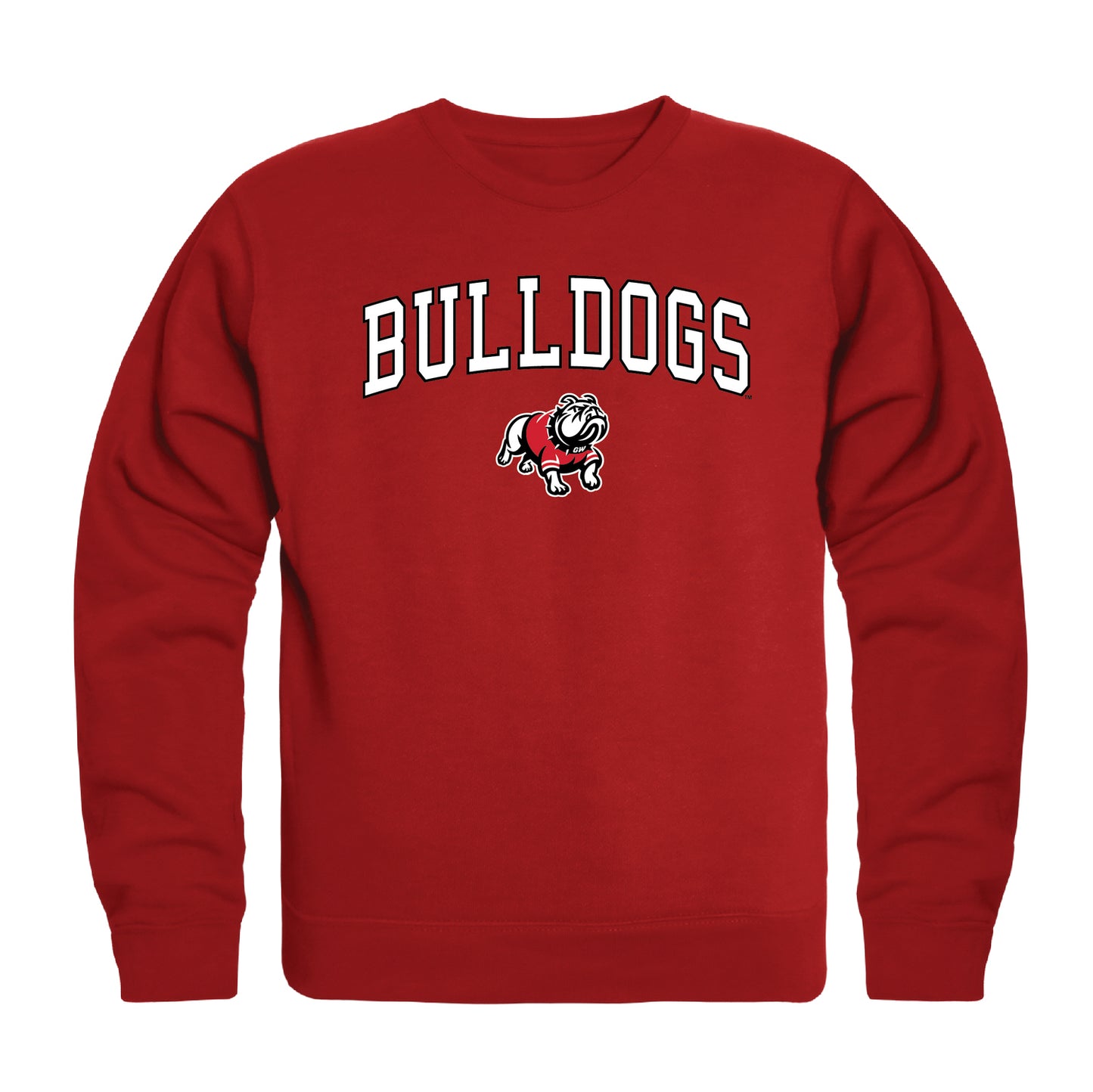 Gardner-Webb University Runnin' Bulldogs Campus Crewneck Pullover Sweatshirt Sweate