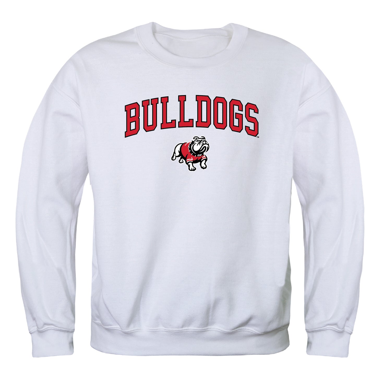 Gardner-Webb University Runnin' Bulldogs Campus Crewneck Pullover Sweatshirt Sweate