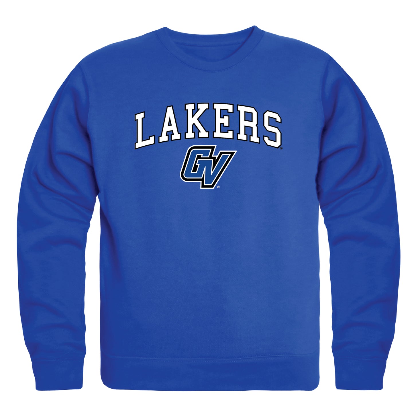 Grand Valley State University Lakers Campus Crewneck Pullover Sweatshirt Sweate