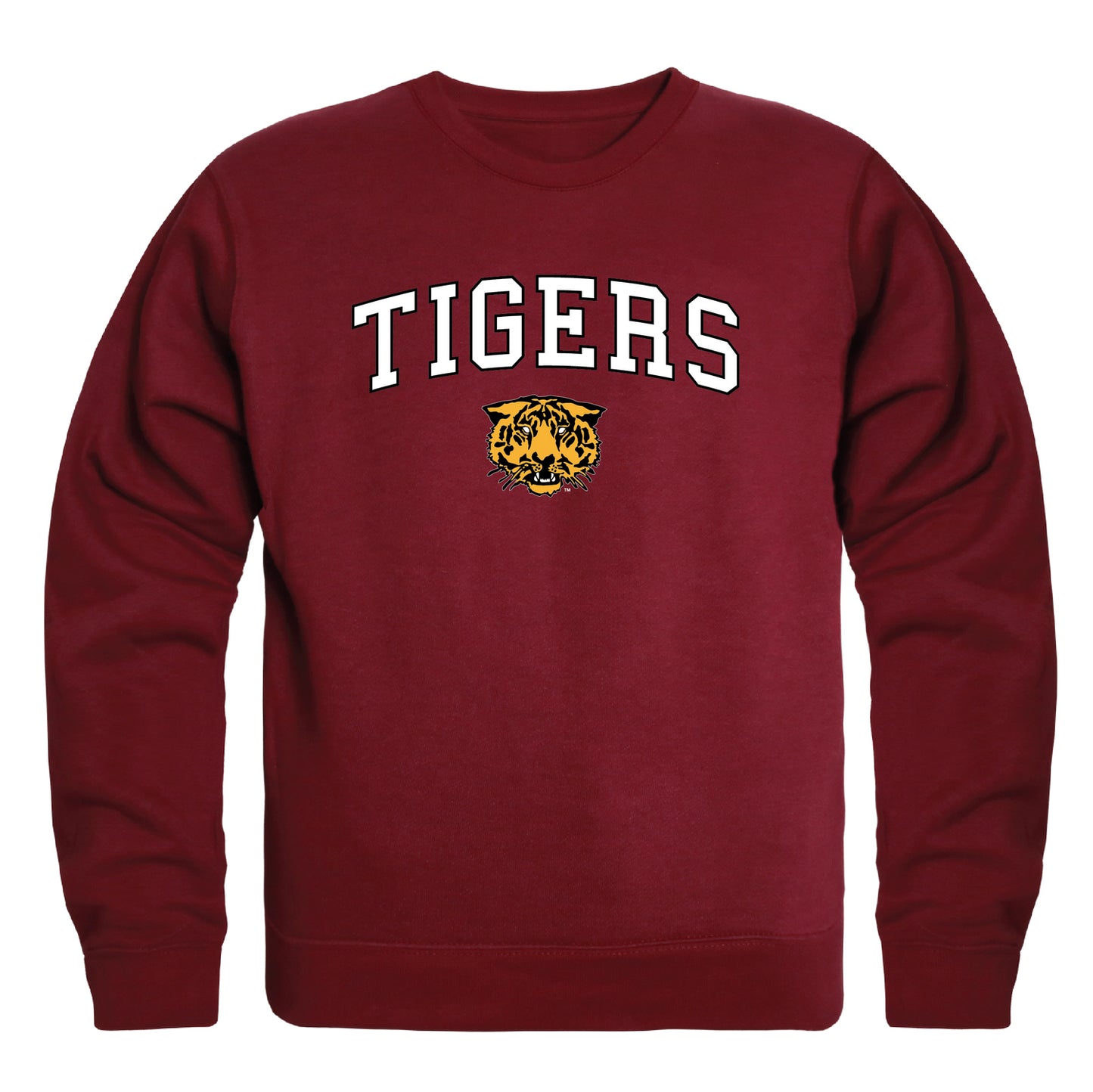 Hampden Sydney College Tigers Campus Crewneck Pullover Sweatshirt Sweate