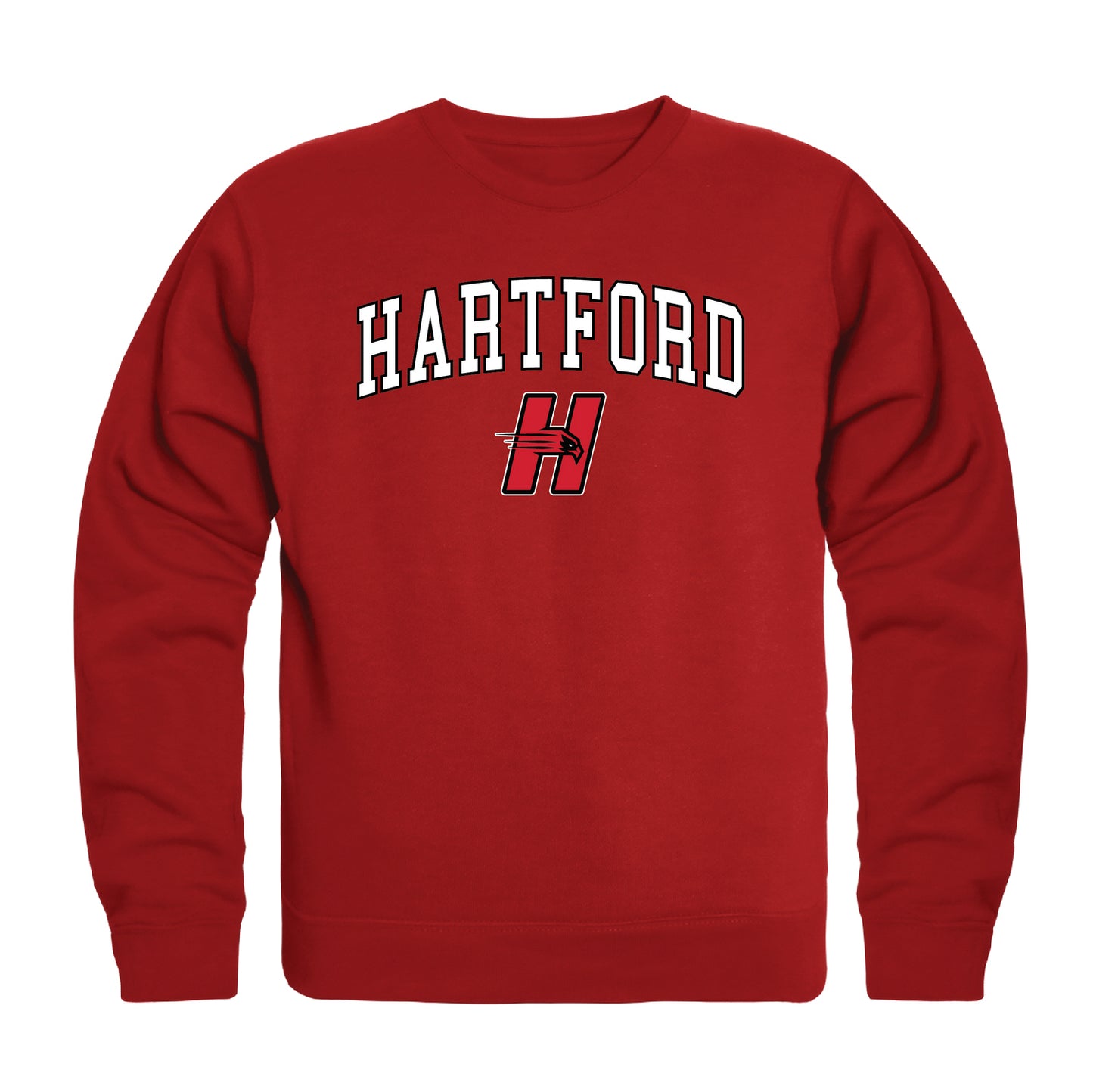 University of Hartford Hawks Campus Crewneck Pullover Sweatshirt Sweate