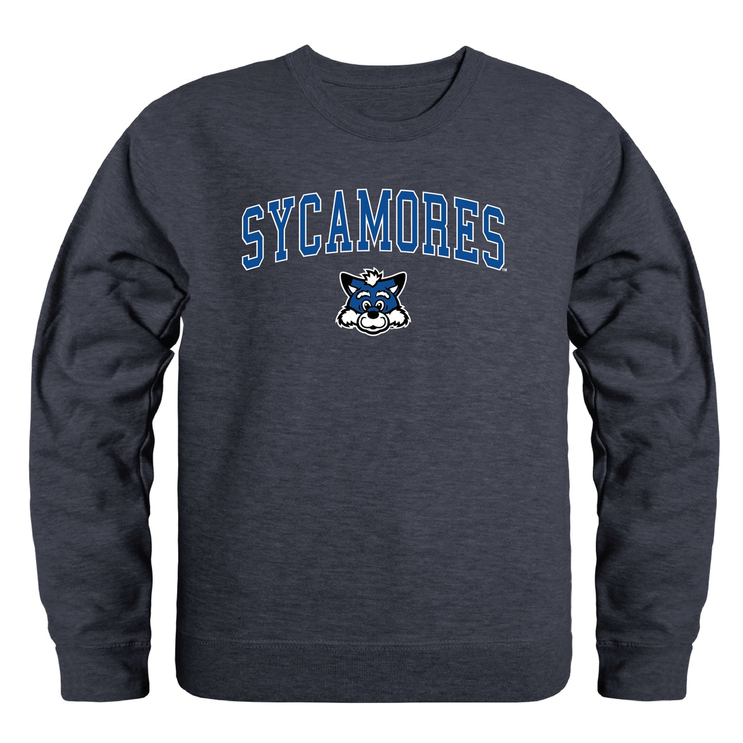 Indiana State University Sycamores Campus Crewneck Pullover Sweatshirt Sweate