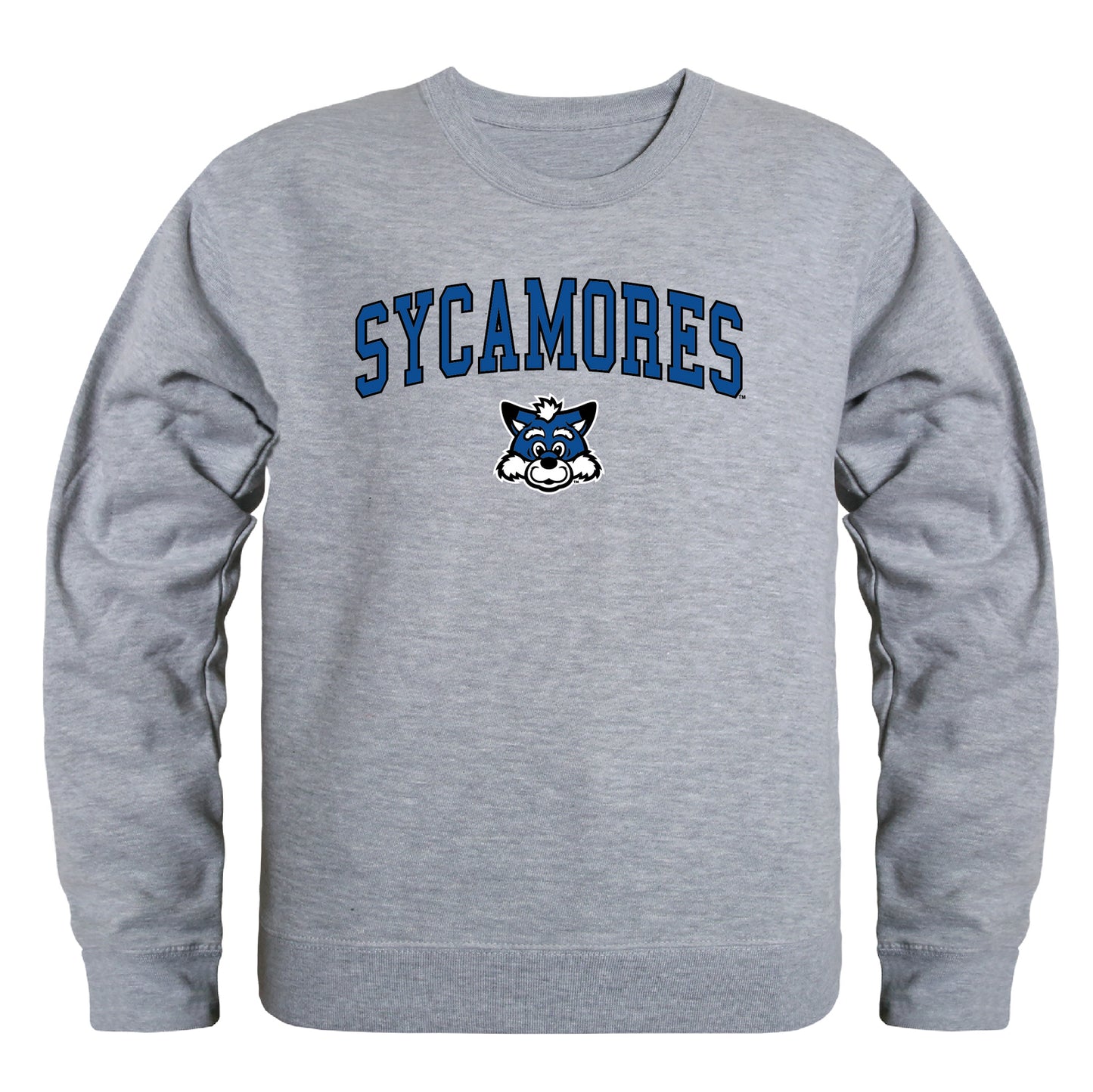 Indiana State University Sycamores Campus Crewneck Pullover Sweatshirt Sweate