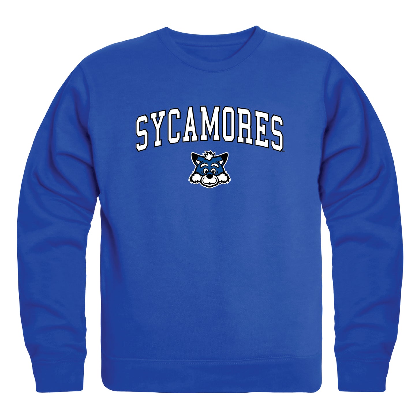 Indiana State University Sycamores Campus Crewneck Pullover Sweatshirt Sweate