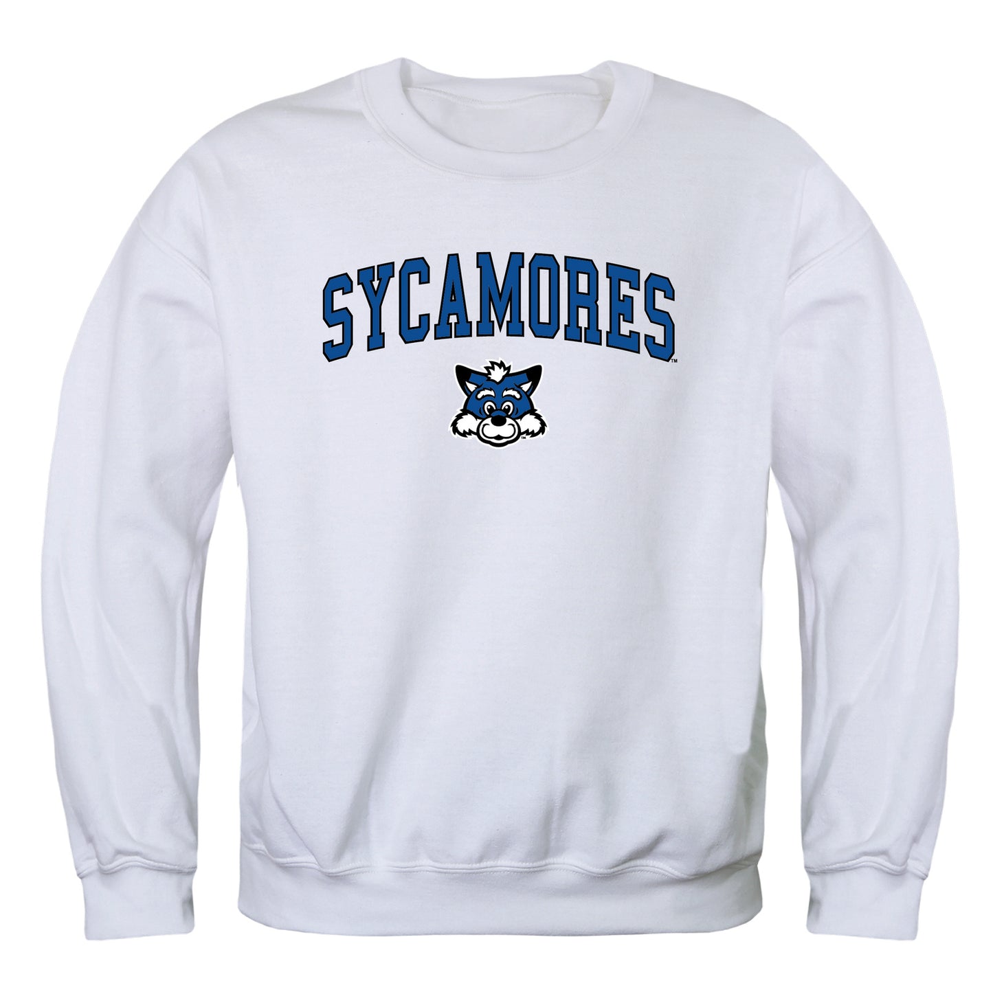 Indiana State University Sycamores Campus Crewneck Pullover Sweatshirt Sweate