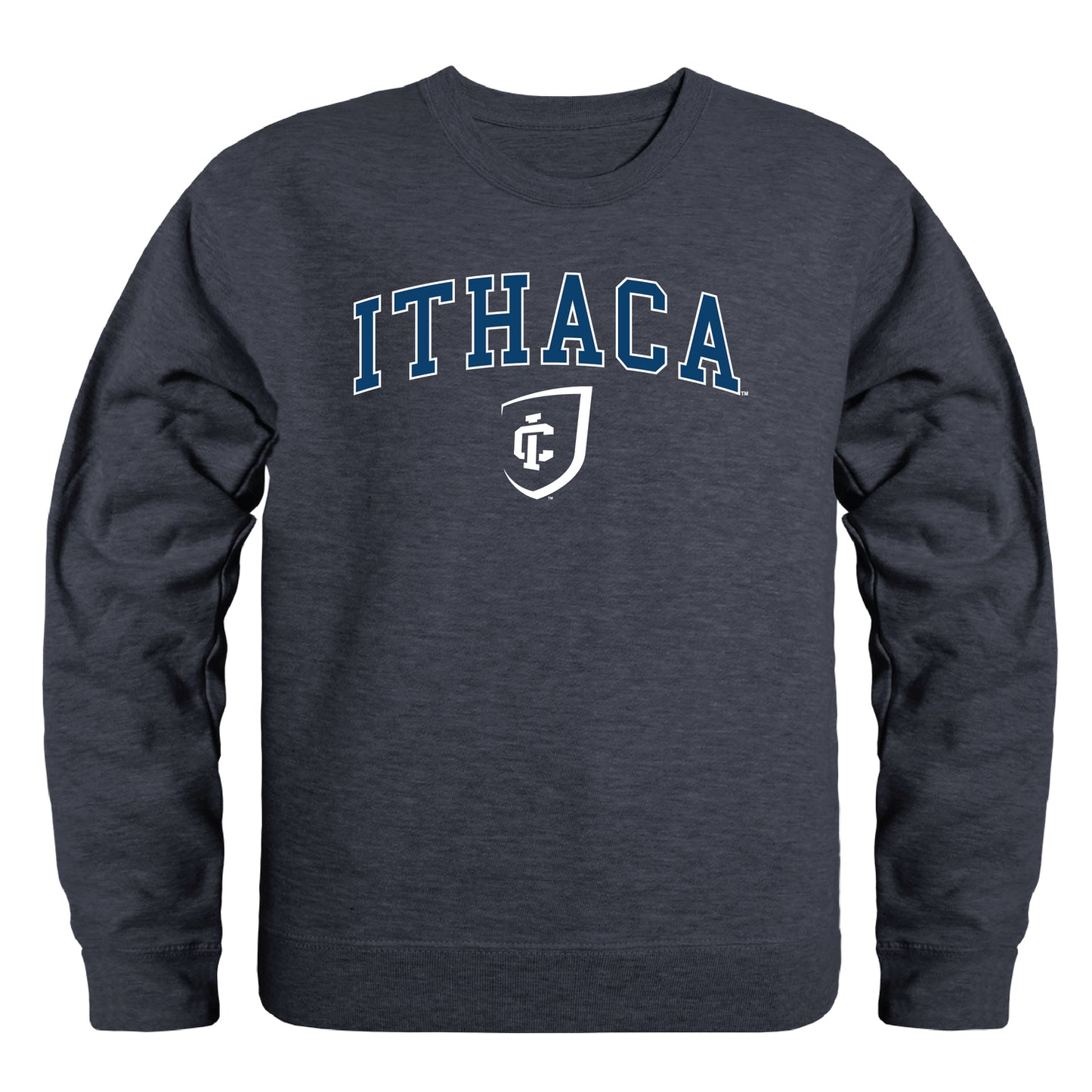 Ithaca College Bombers Campus Crewneck Pullover Sweatshirt Sweate