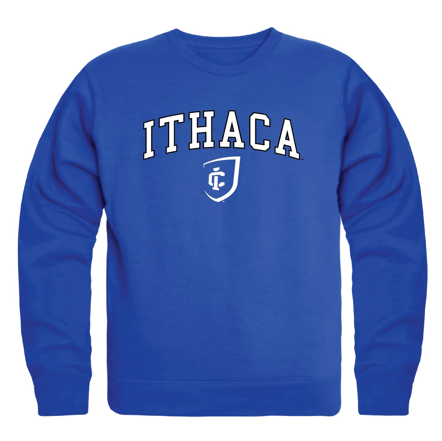 Ithaca College Bombers Campus Crewneck Pullover Sweatshirt Sweate