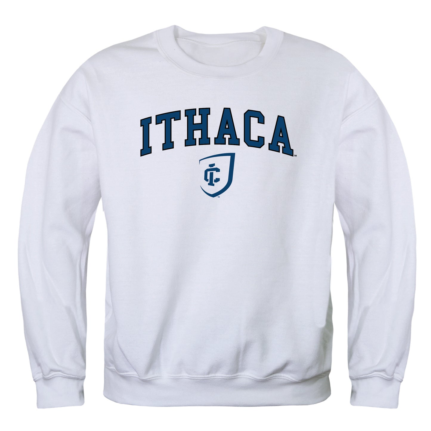 Ithaca College Bombers Campus Crewneck Pullover Sweatshirt Sweate