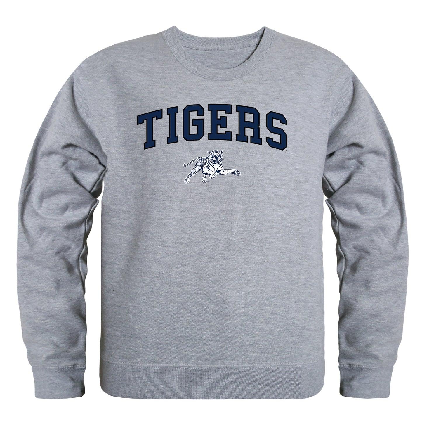 Jackson State University Tigers Campus Crewneck Pullover Sweatshirt Sweate