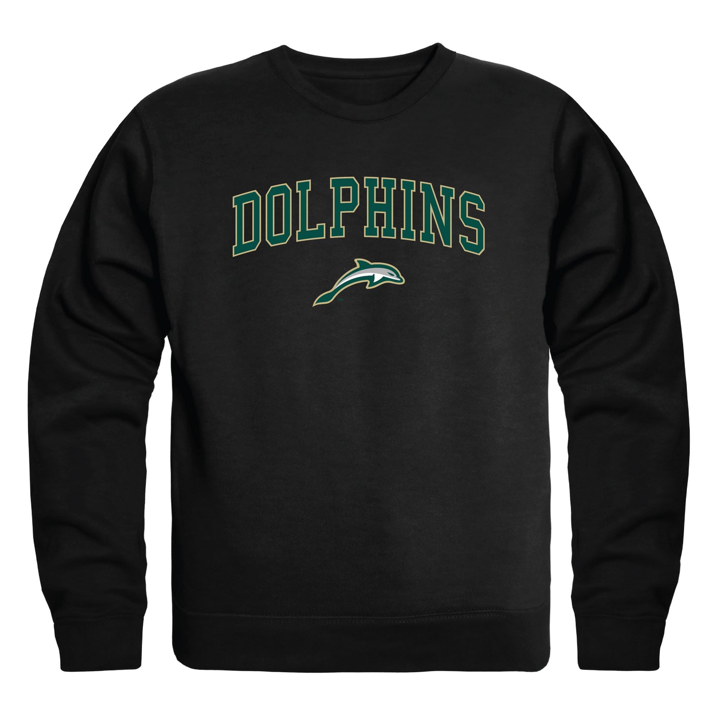 Jacksonville University Dolphins Campus Crewneck Pullover Sweatshirt Sweate