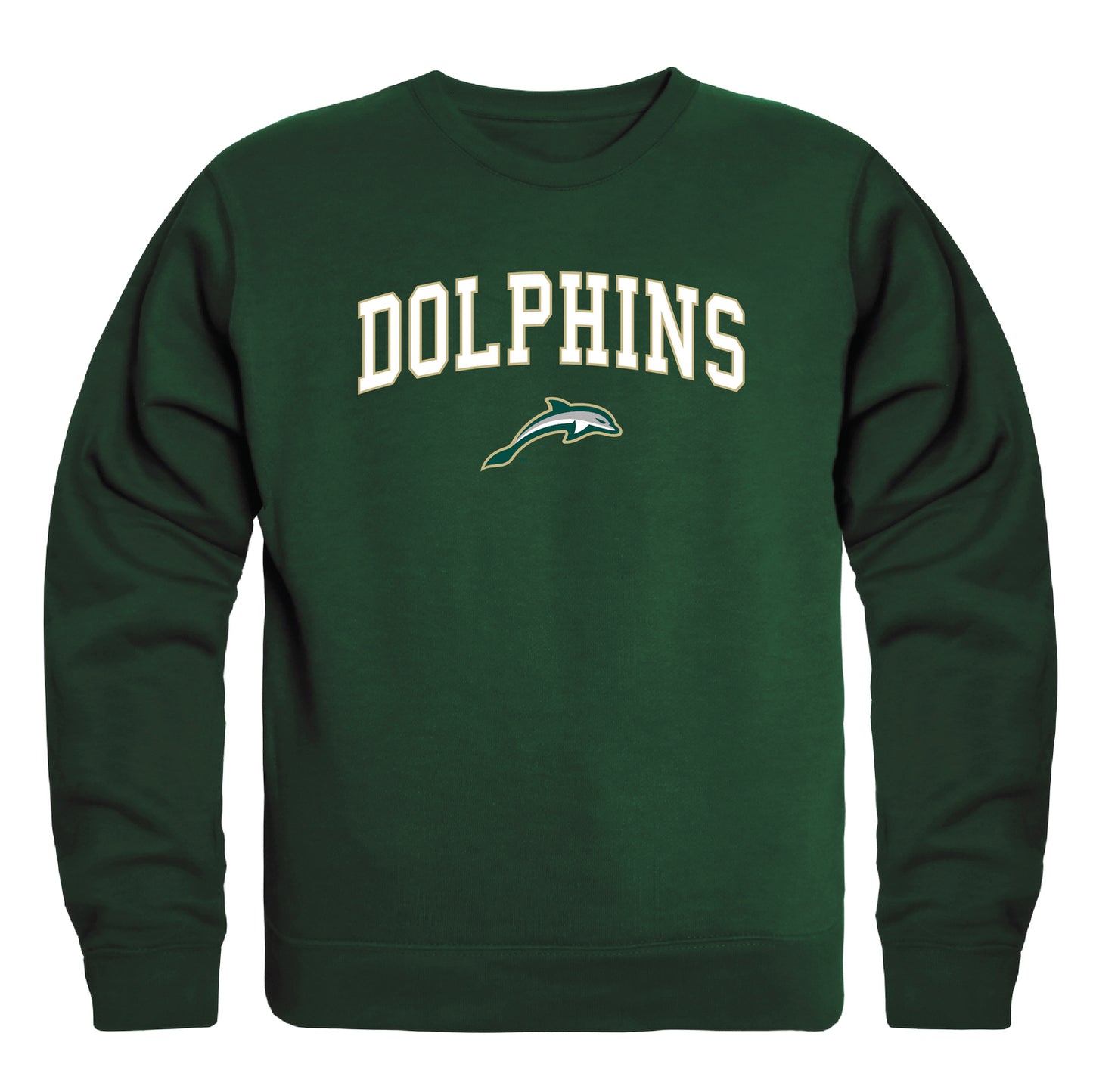 Jacksonville University Dolphins Campus Crewneck Pullover Sweatshirt Sweate