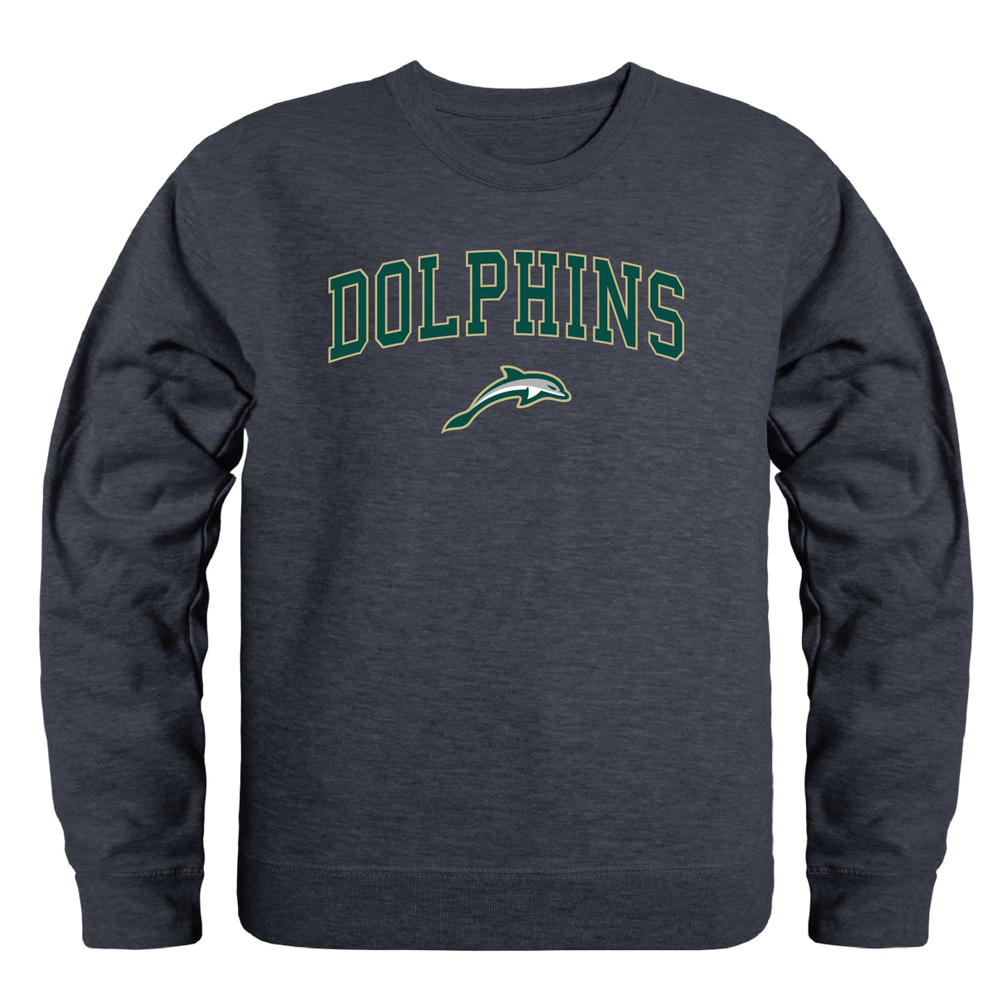 Jacksonville University Dolphins Campus Crewneck Pullover Sweatshirt Sweate