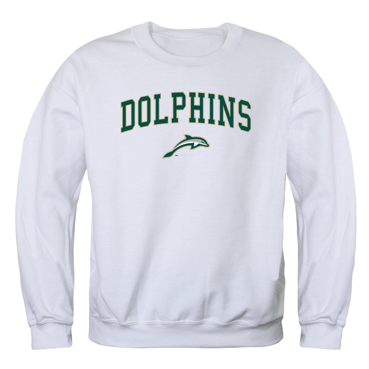 Jacksonville University Dolphins Campus Crewneck Pullover Sweatshirt Sweate