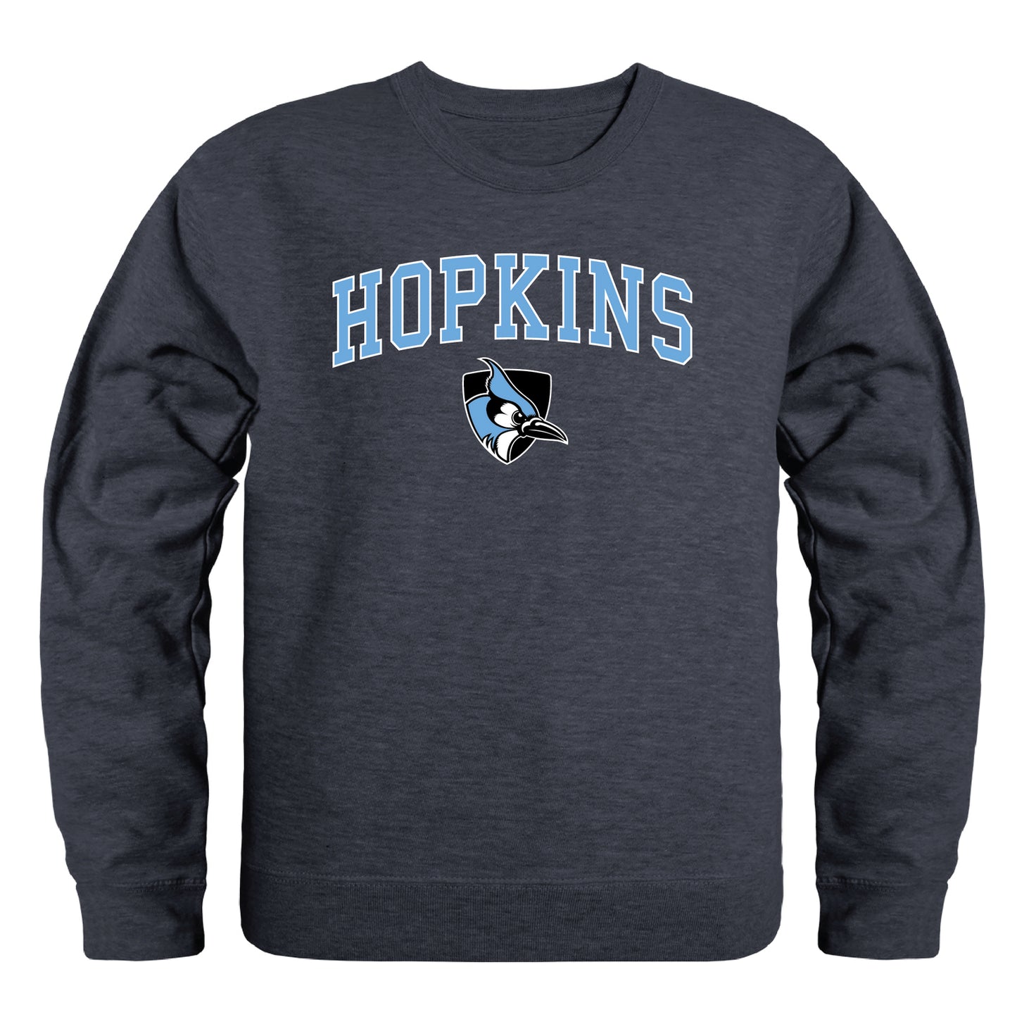 Johns Hopkins University Blue Jays Campus Crewneck Pullover Sweatshirt Sweate