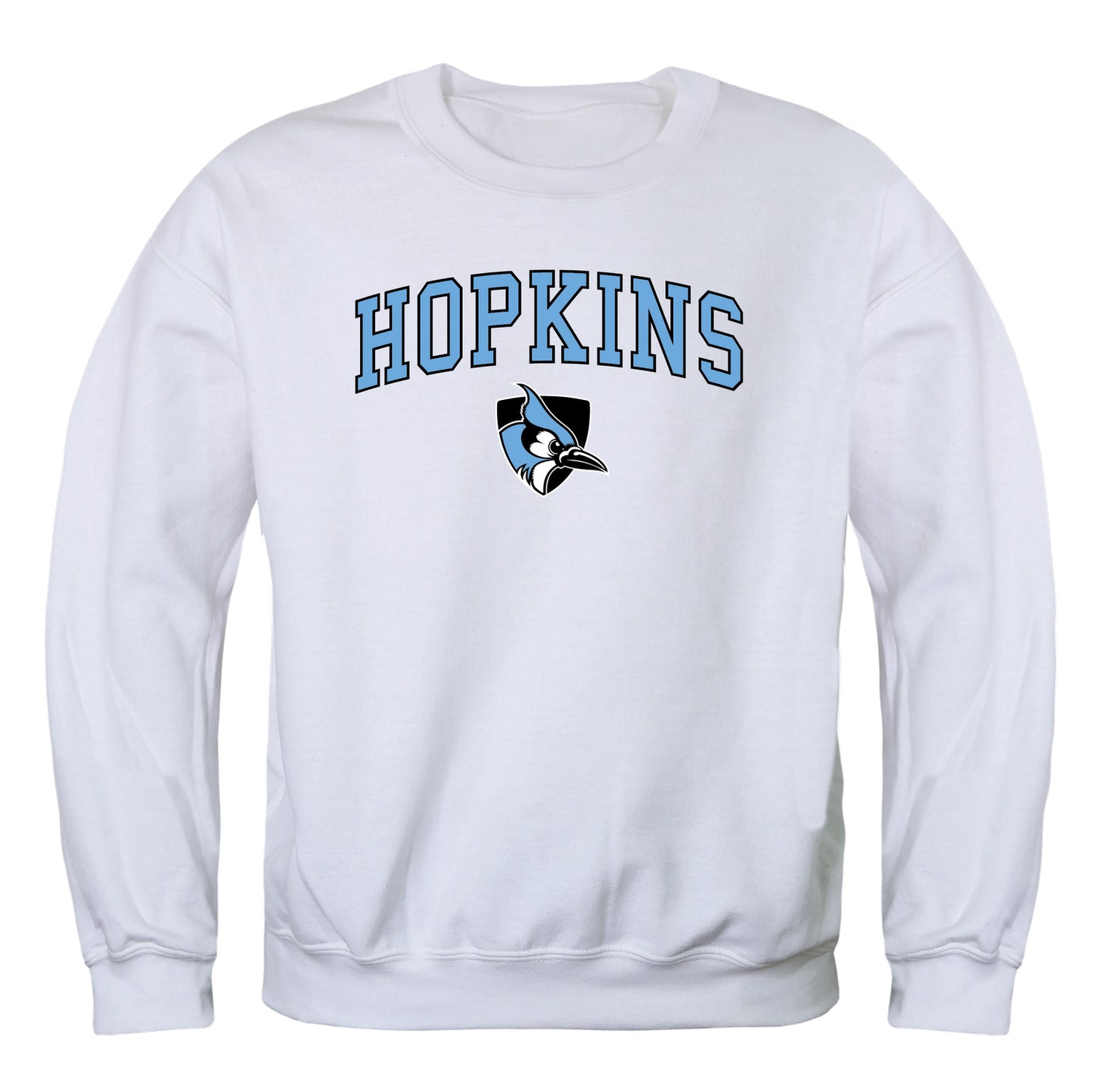 Johns Hopkins University Blue Jays Campus Crewneck Pullover Sweatshirt Sweate