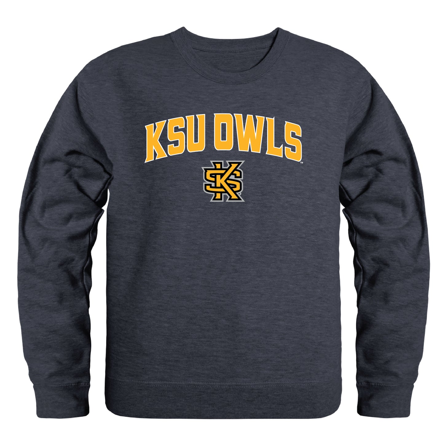 Kennesaw State University Owls Campus Crewneck Pullover Sweatshirt Sweate