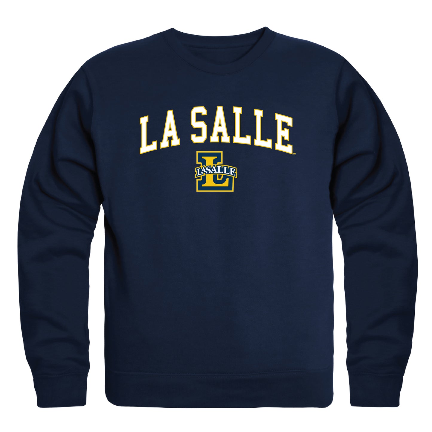 La Salle University Explorers Campus Crewneck Pullover Sweatshirt Sweate