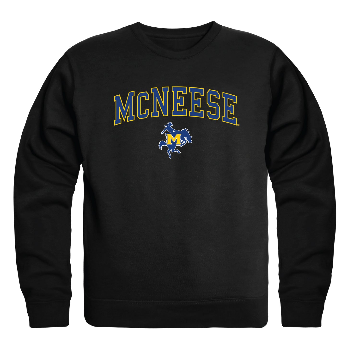 McNeese State University Cowboys Campus Crewneck Pullover Sweatshirt Sweate