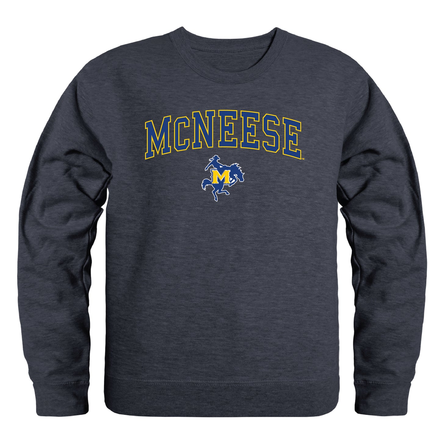 McNeese State University Cowboys Campus Crewneck Pullover Sweatshirt Sweate