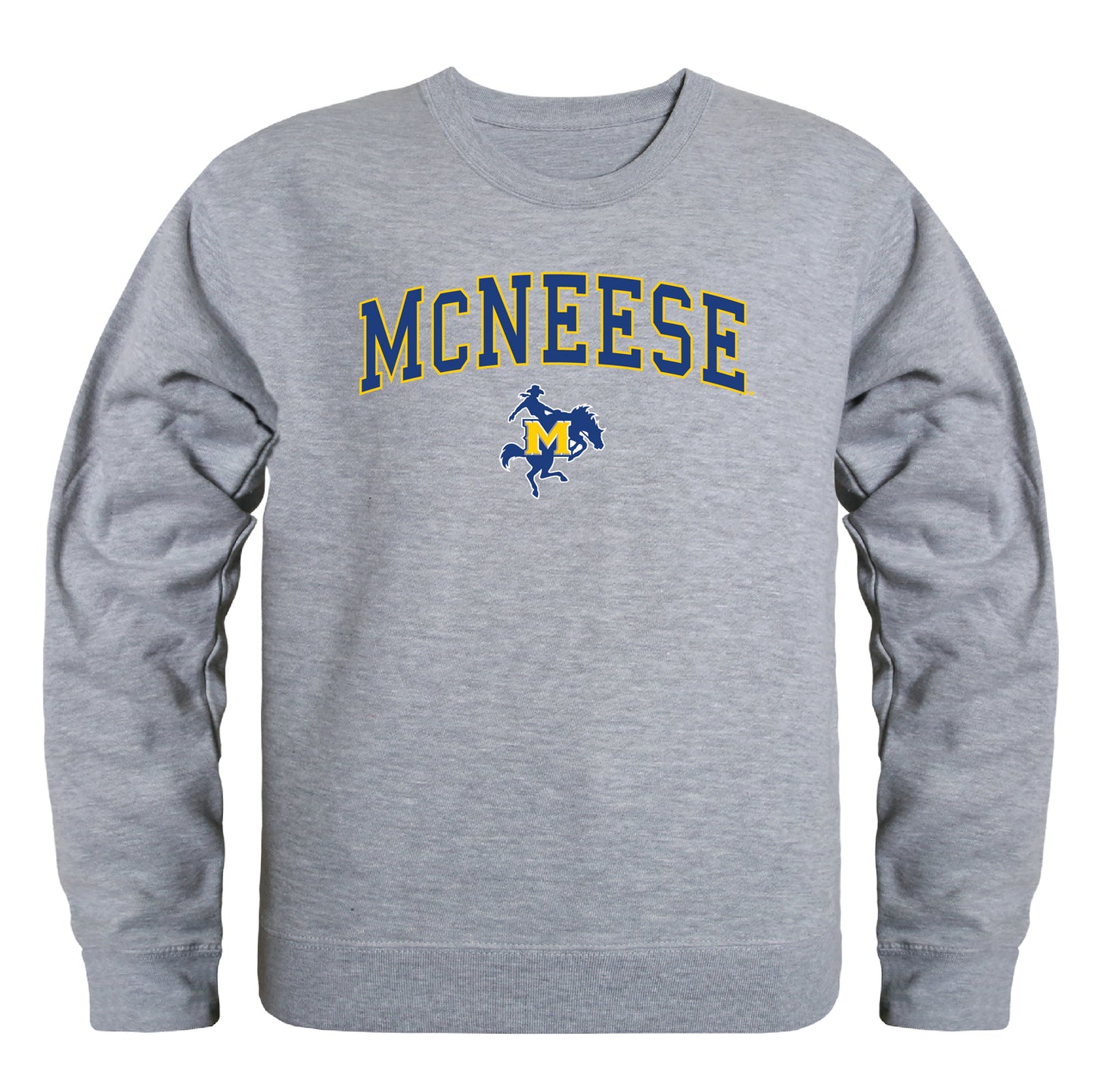 McNeese State University Cowboys Campus Crewneck Pullover Sweatshirt Sweate