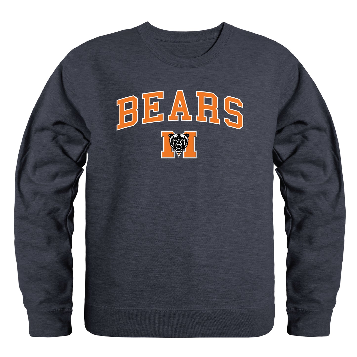 Mercer University Bears Campus Crewneck Pullover Sweatshirt Sweate