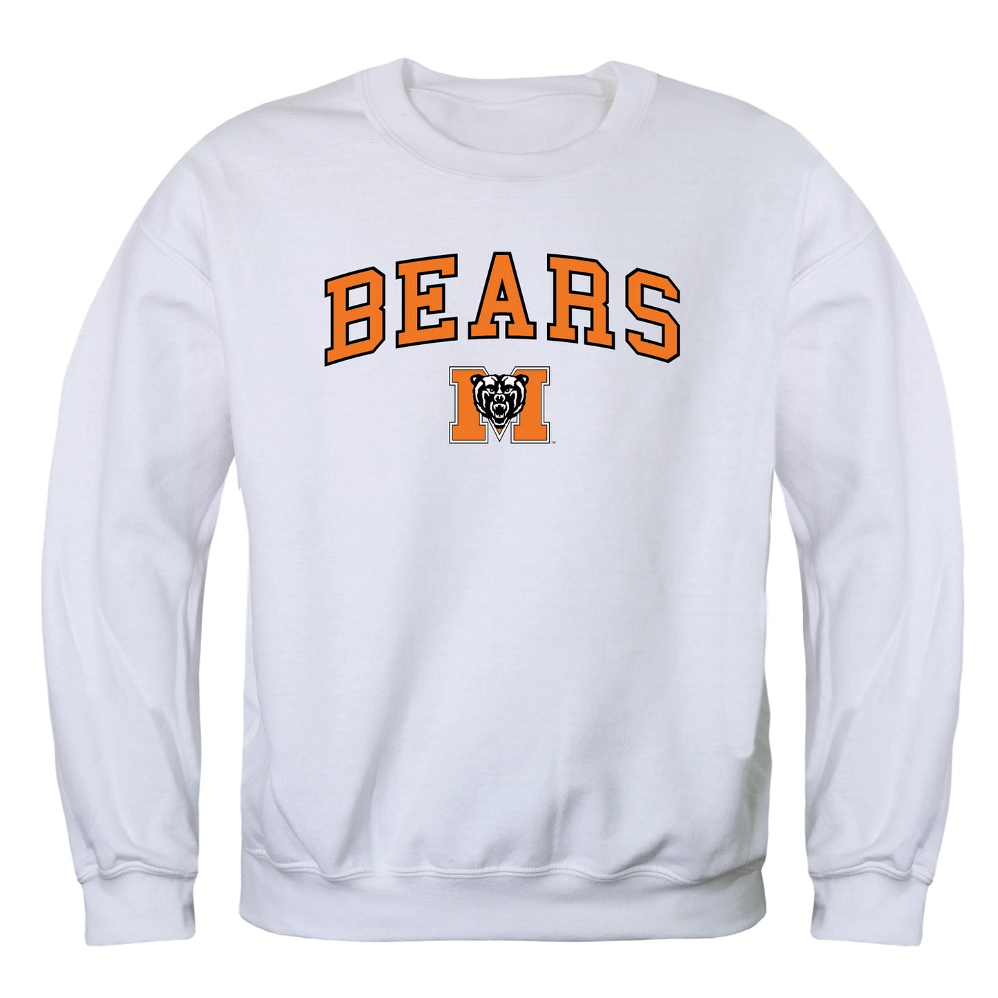 Mercer University Bears Campus Crewneck Pullover Sweatshirt Sweate